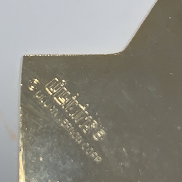 LilliKins vintage metal & paper card Christmas - Picture 4 of 13